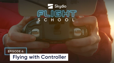 Flying with controller