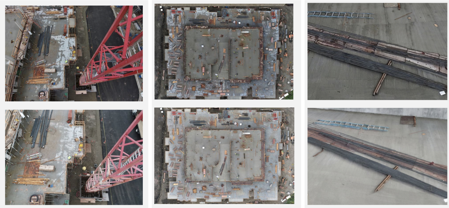 Skydio camera comparison construction site
