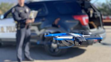 skydio autonomous drone police 