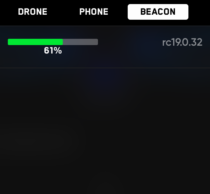 Updated Beacon Menu Skydio 2