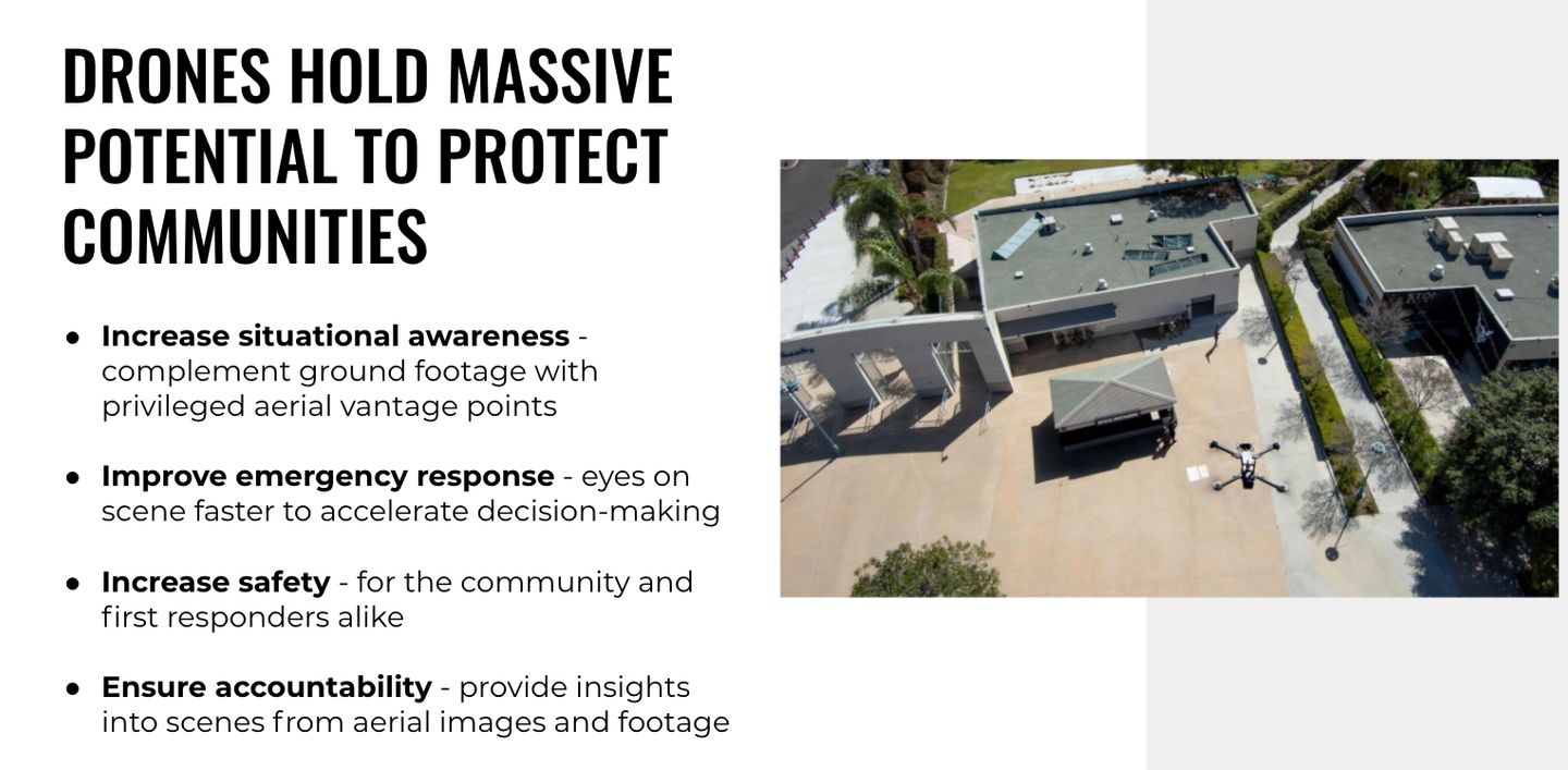 police drones protecting communities