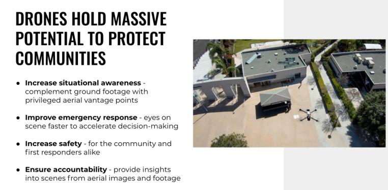 police drones protecting communities