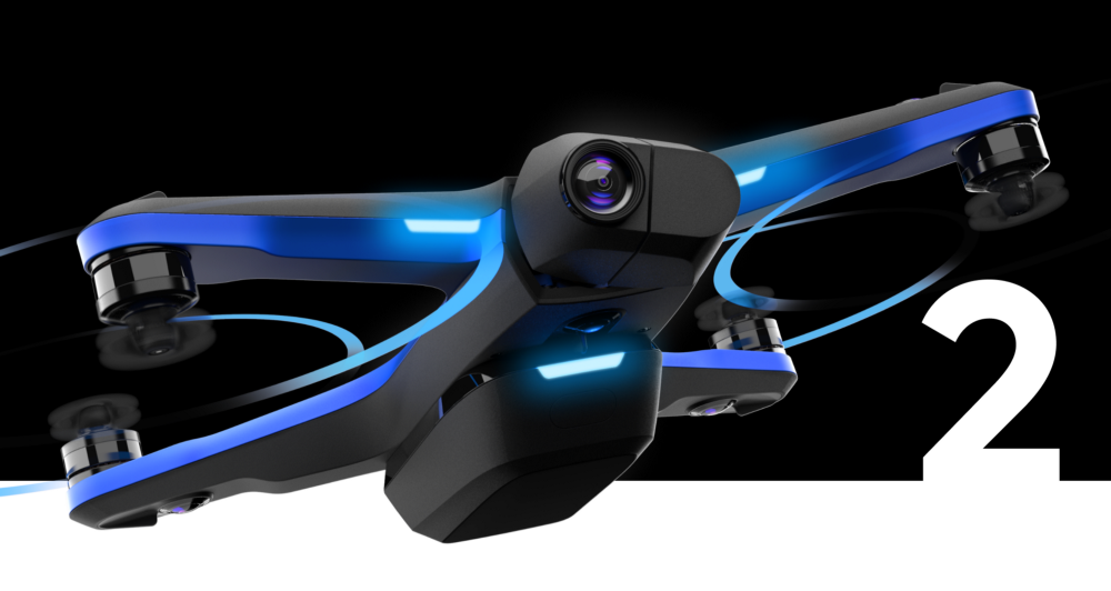 skydio 2 drone flying
