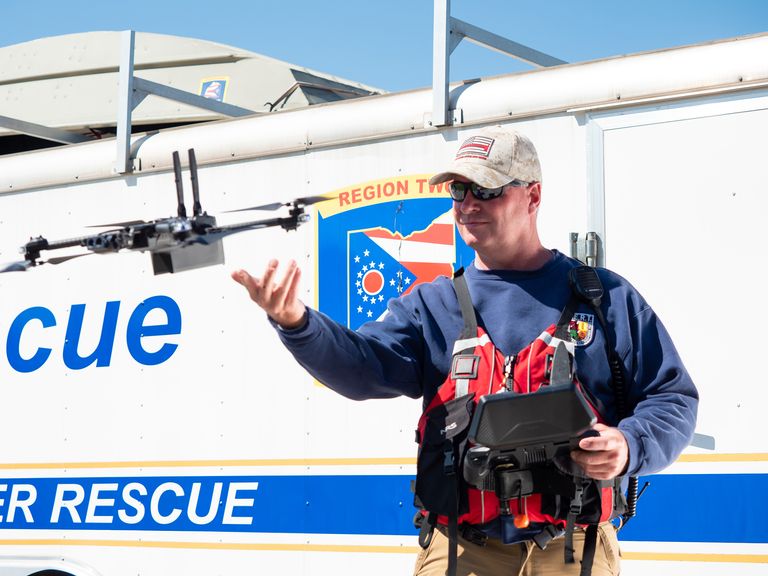 search and rescue drone X2 disaster response