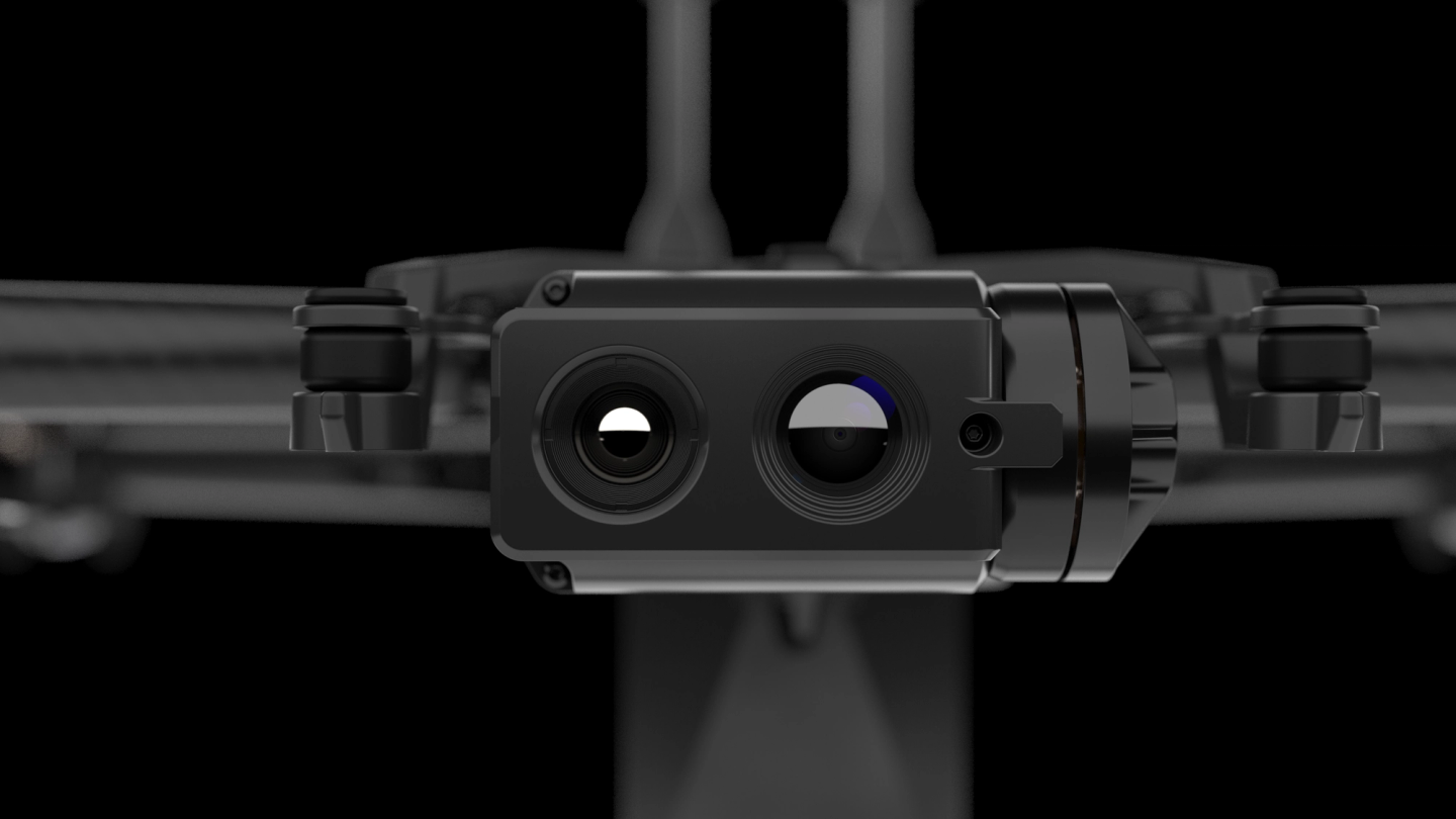 skydio x2 drone thermal optical camera