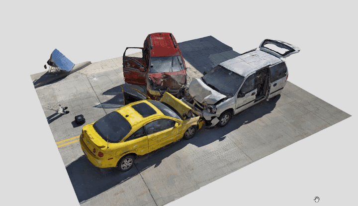 Skydio 3D Scan Car Crash