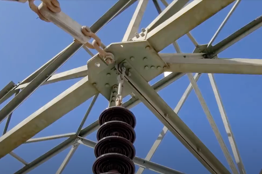 electric tower inspection drone
