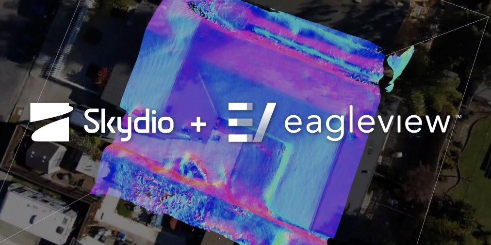 skydio and eagleview partnership drone autonomous mapping