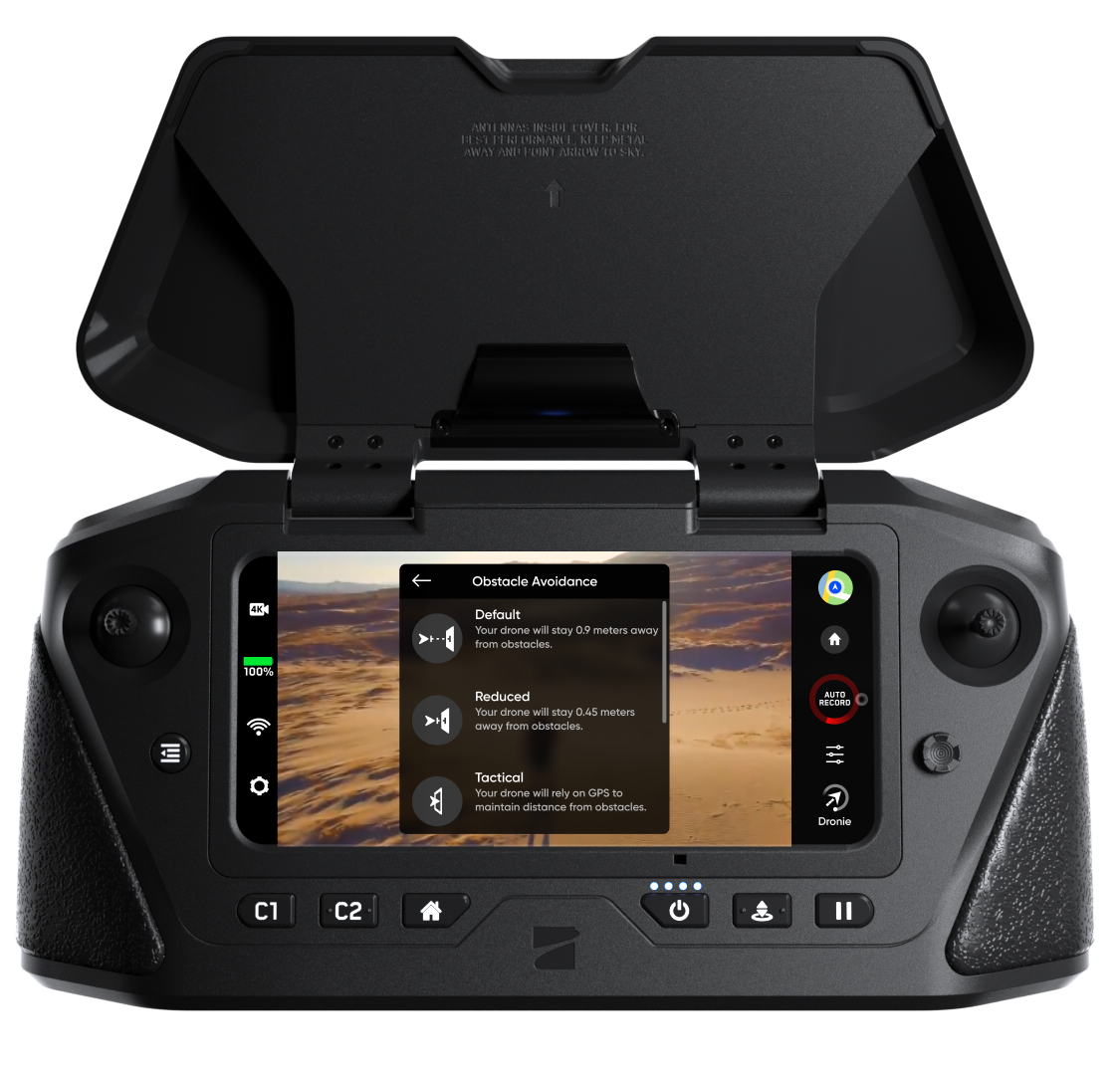 Drone d'inspection double caméra 6K HD Connecté WIFI 2,4G/5G avec  Télécommande 2 batteries Sacoche de transport 