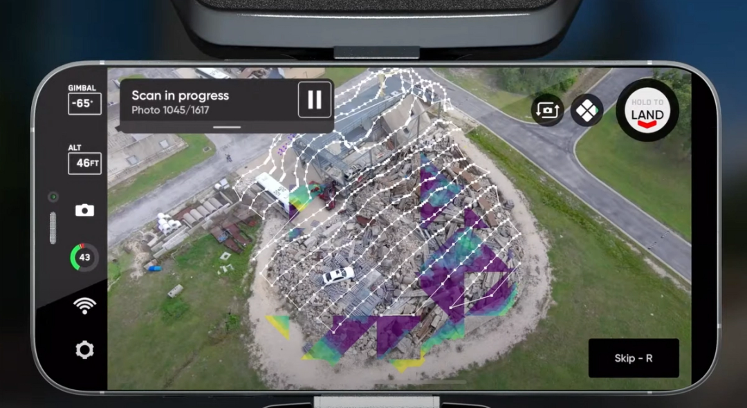skydio 3d  map planning