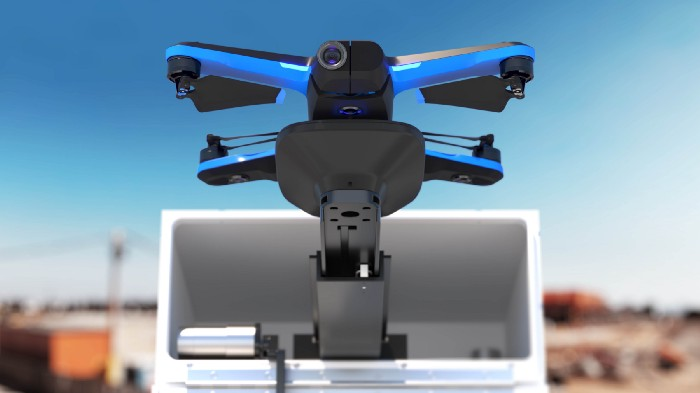 Skydio 2 Autonomous Drone and Skydio Dock Prototype Concept
