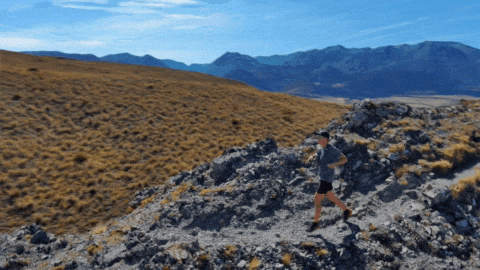 New Zealand Ridge running drone