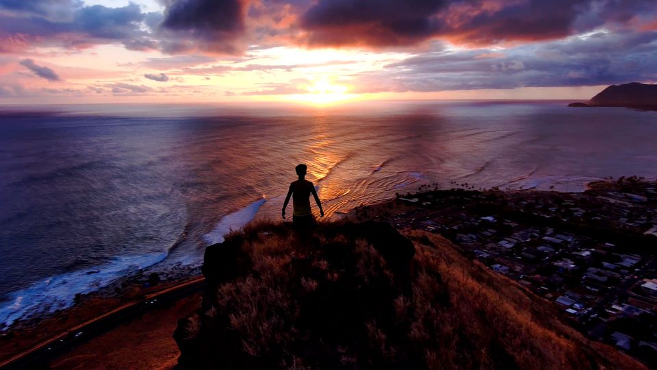 Nelson Bustamante sunset skydio 2 hawaii