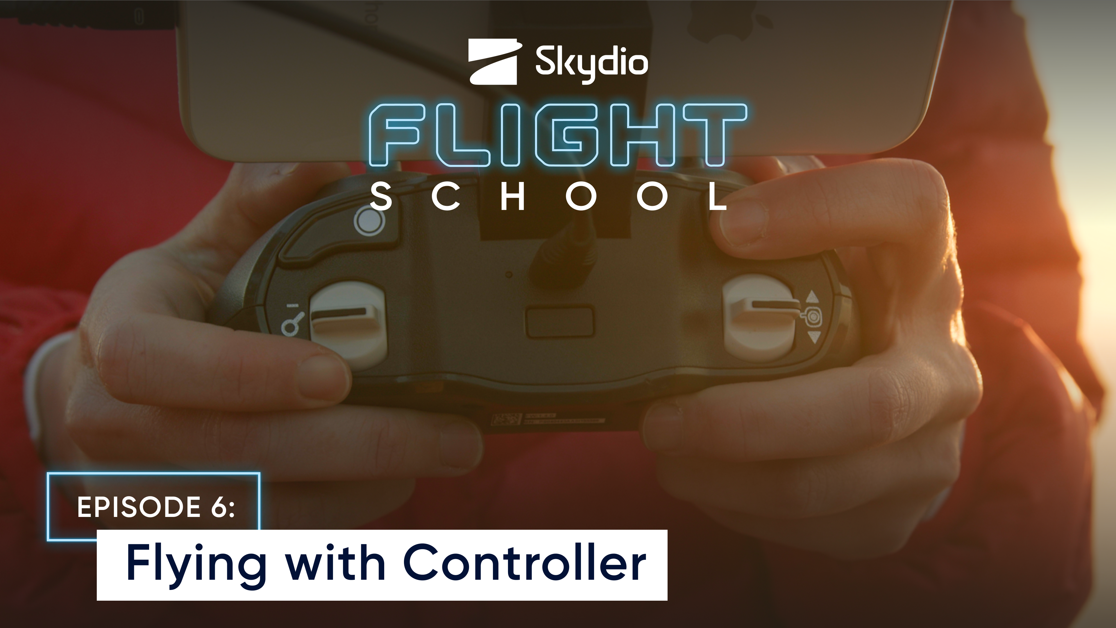 Flying with controller