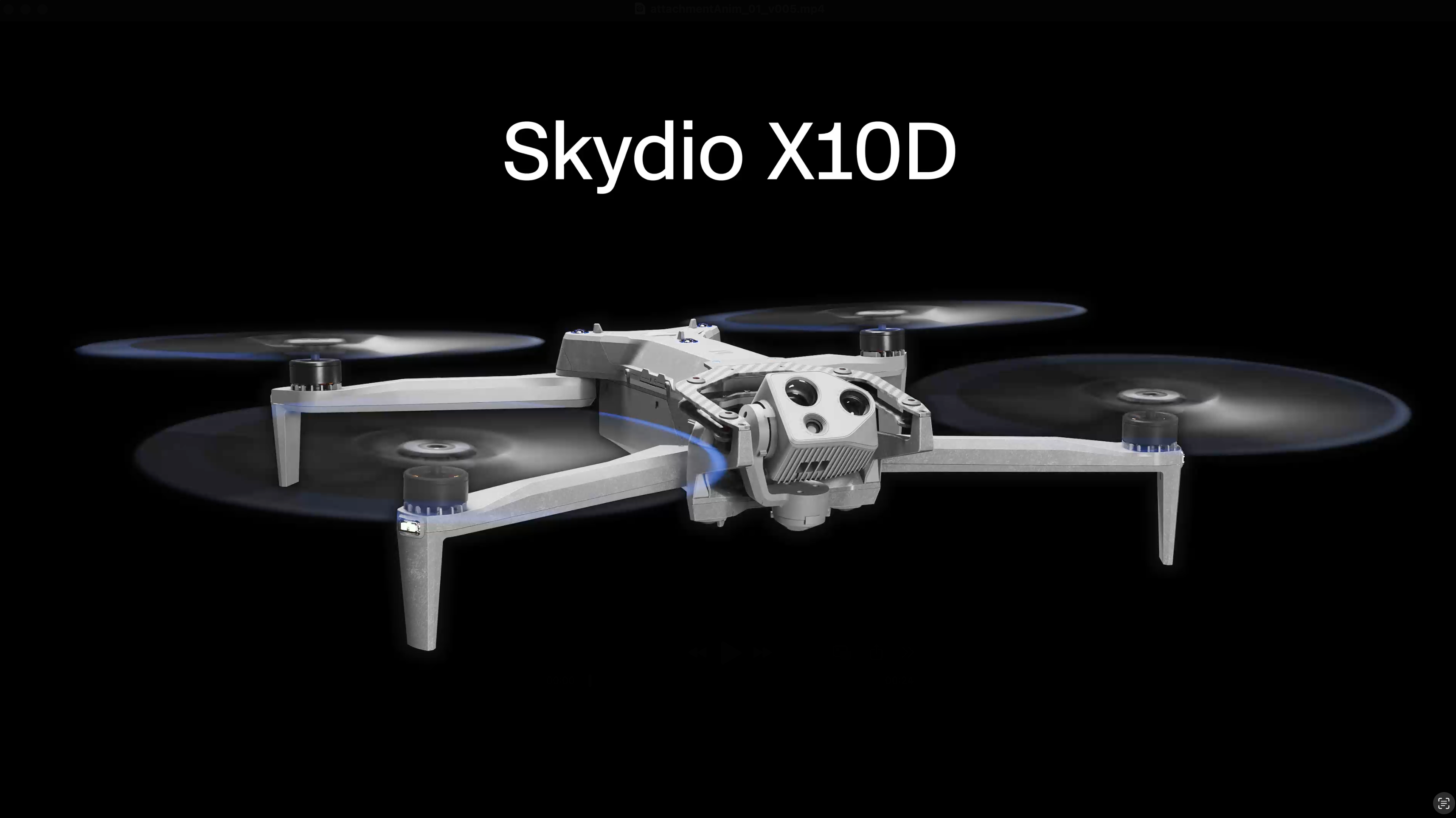 Interface Control Document (ICD) for Skydio X10D payload attachments