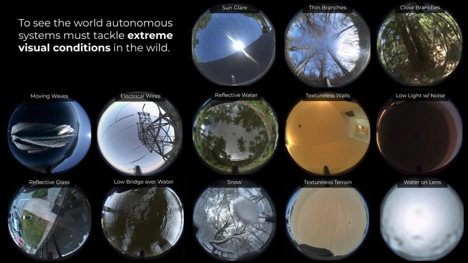 Skydio navigation camera view testing extreme environments