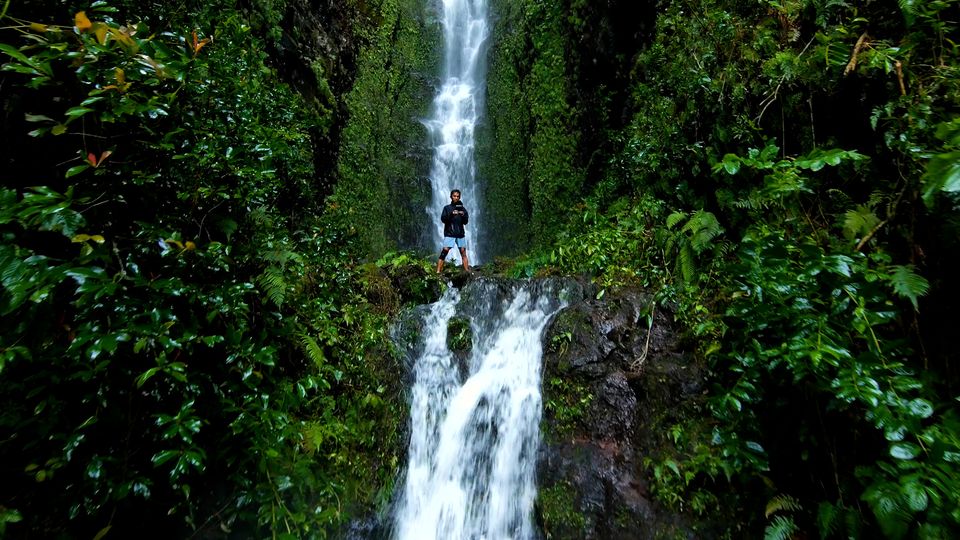 Nelson Bustamante Waterfall skydio 2 selfie