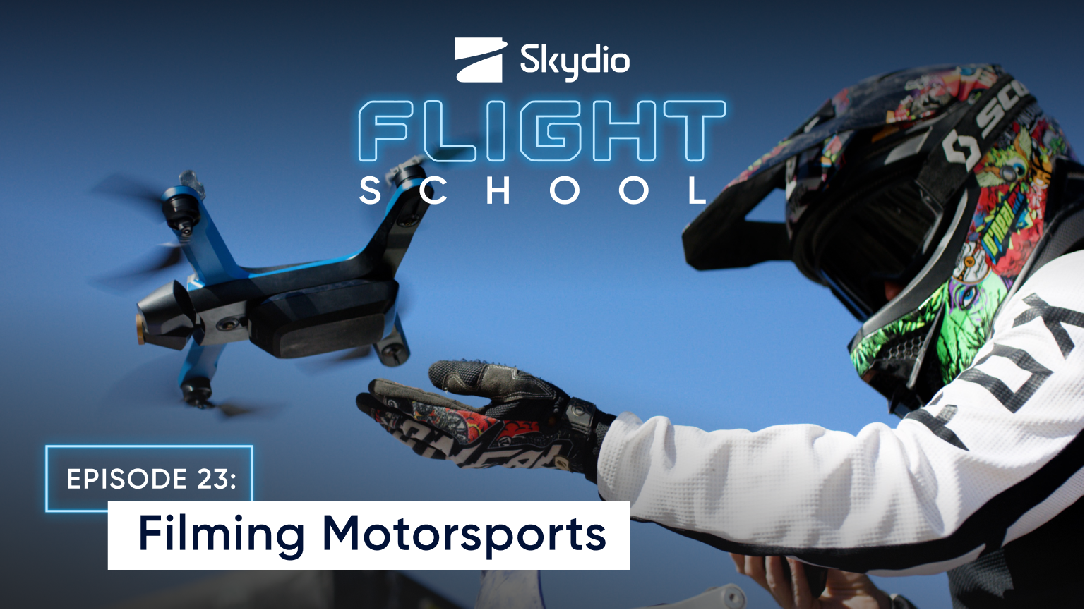 tips for filming motorsports with skydio autonomous drone