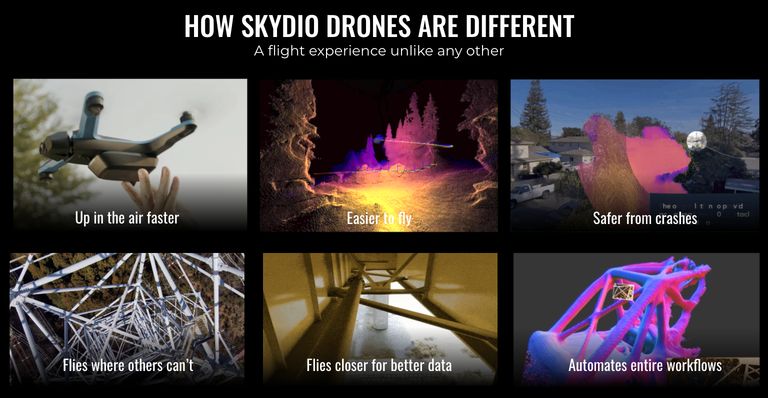 how skydio drones are different