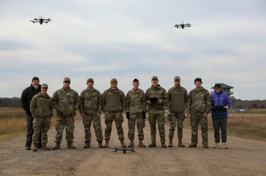 133rd Security Forces Squadron Becomes First National Guard Unit to Certify Airmen on The Skydio X2D Drone