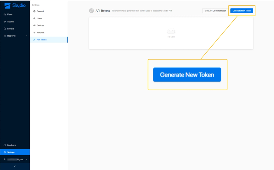 generate API key