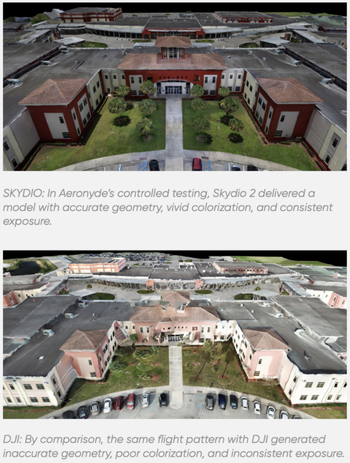 DJI vs. Skydio 3D Modeling Comparison