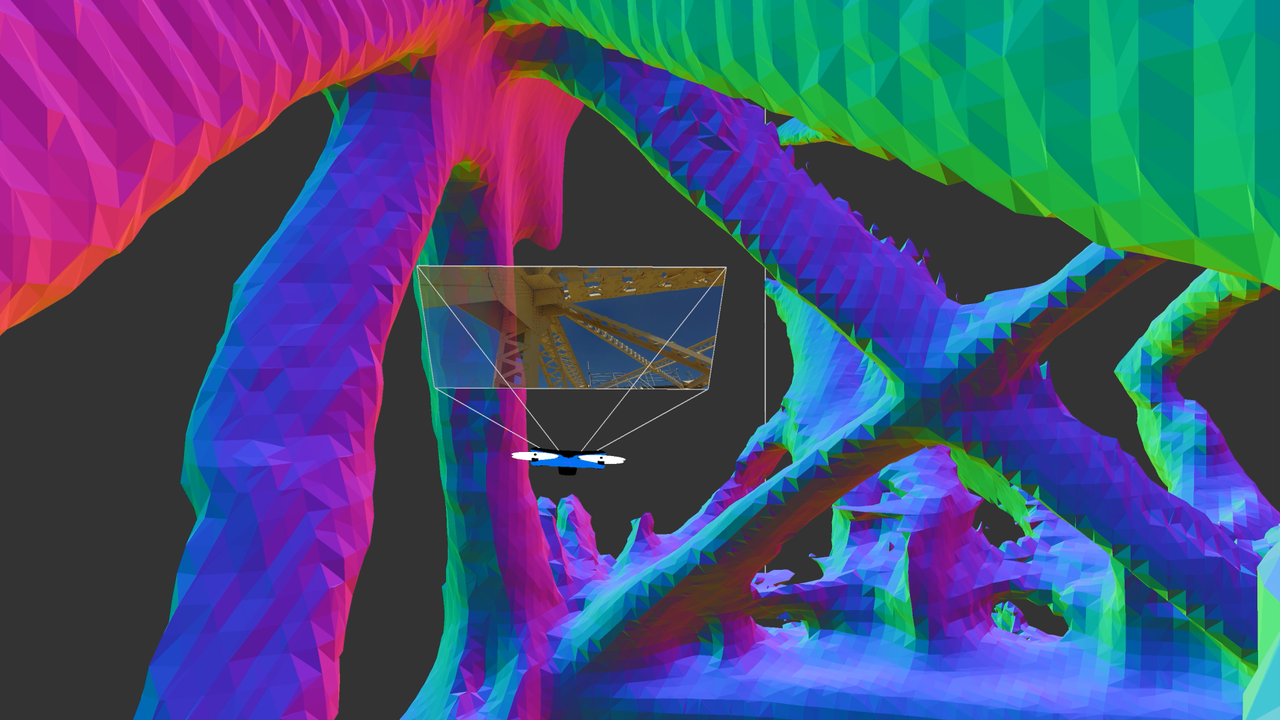 Skydio 3d scan bridge