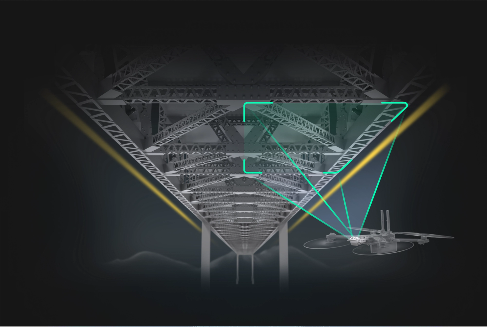 2D Upward Capture for mapping the underside of infrastructure