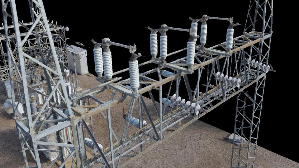 substation 3D scan