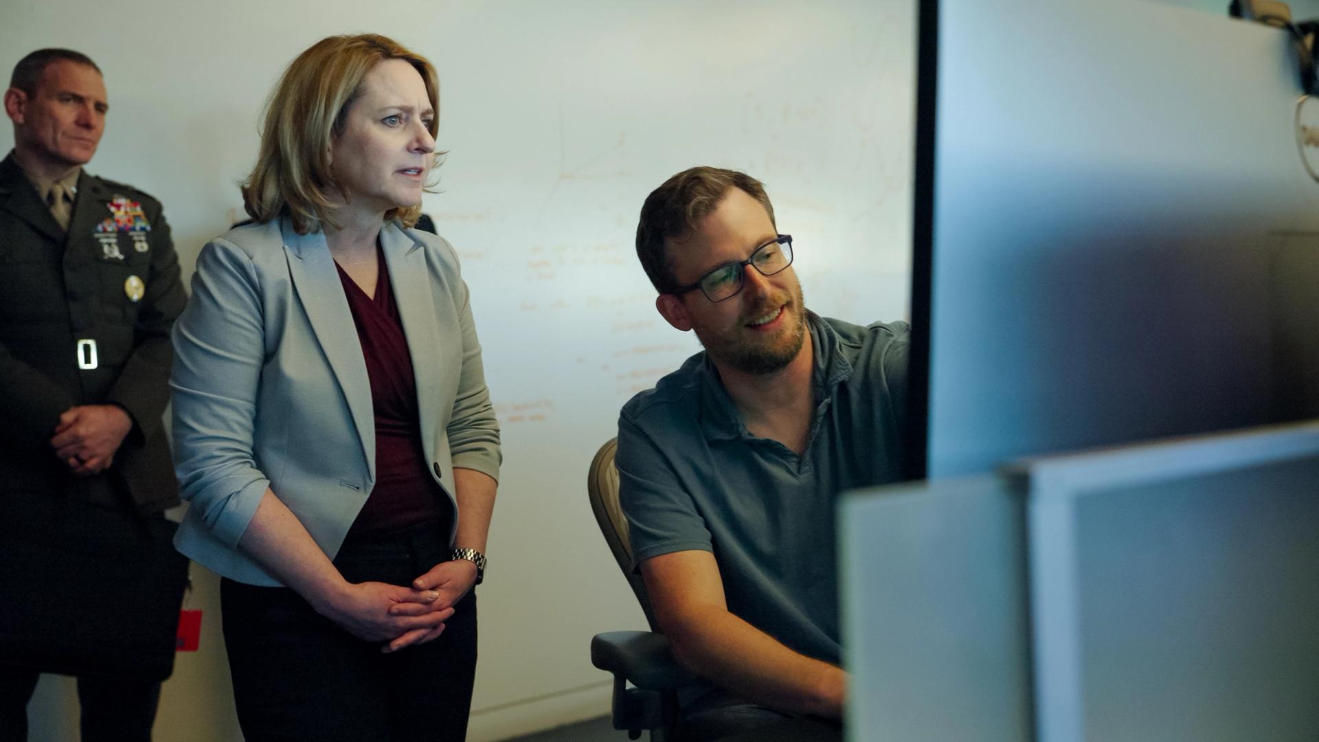 Deputy Secretary of Defense Kathleen Hicks at Skydio HQ 