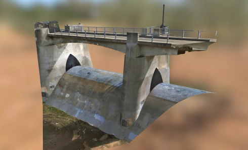 3d scan dam 