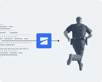 illustration of data relayed through skydio extend to act on it quickly