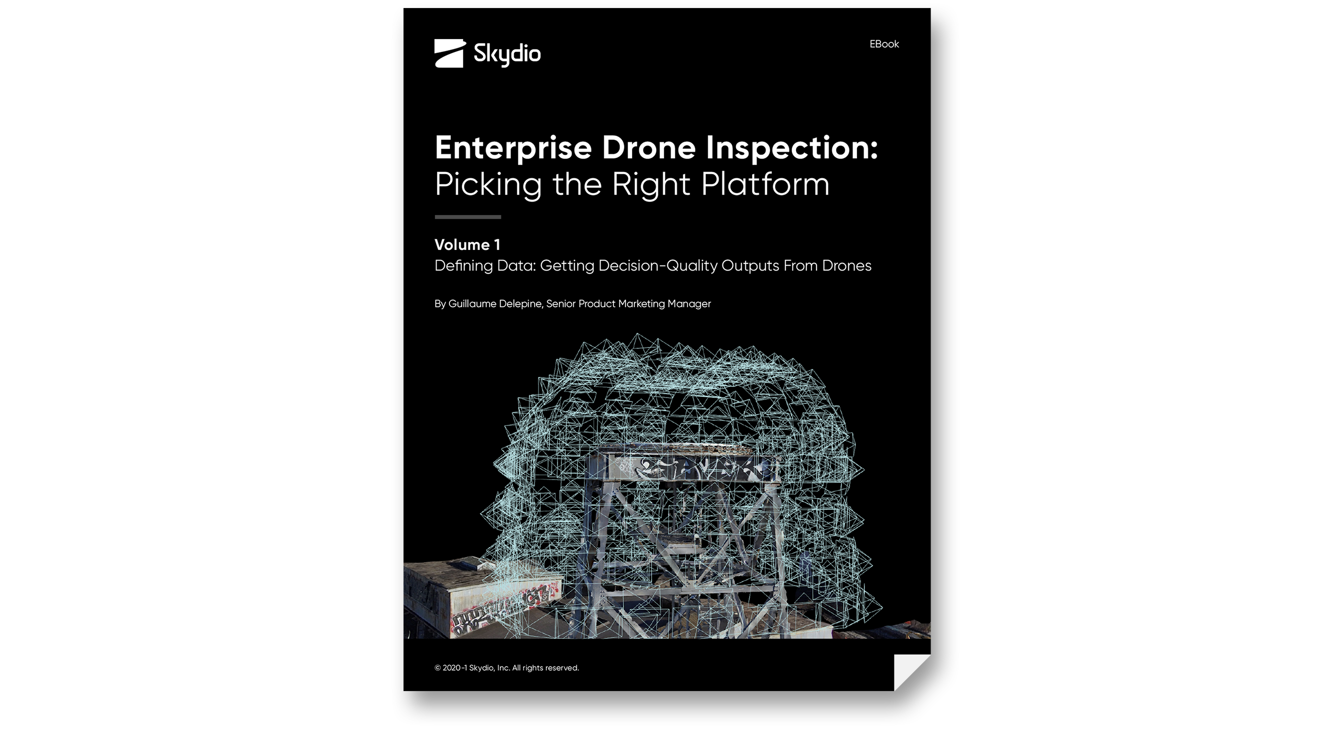 Skydio 3D Scan Crane Mast Drone Inspection eBook