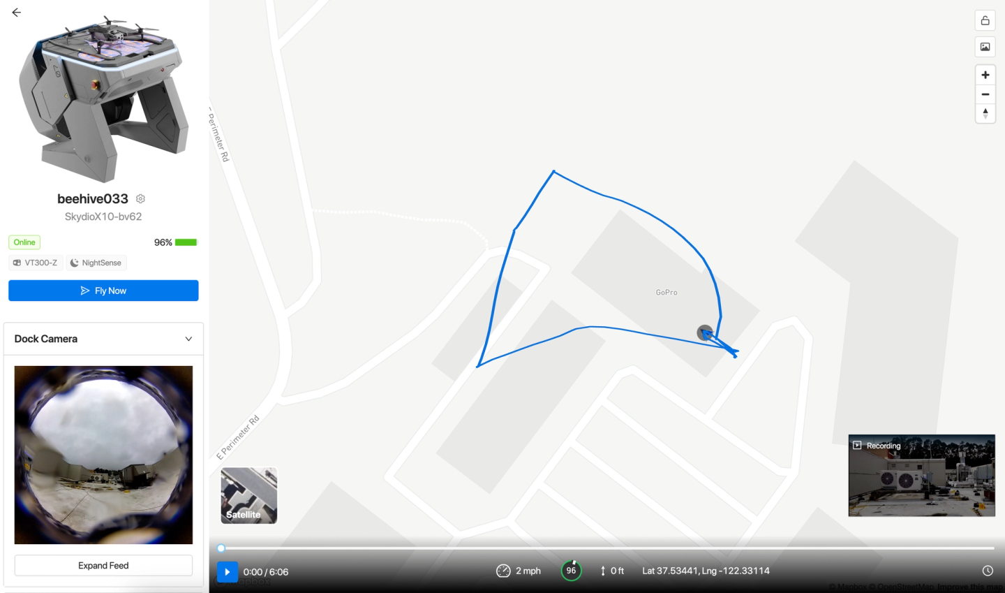 Track flight trajectories and video in an intuitive interface for a clear record of every mission. 