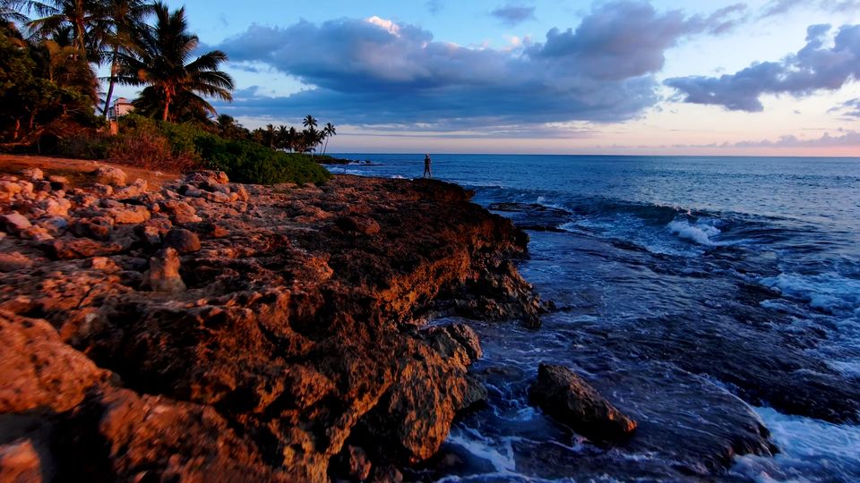 Skydio 2 sunset beach nelson bustamante