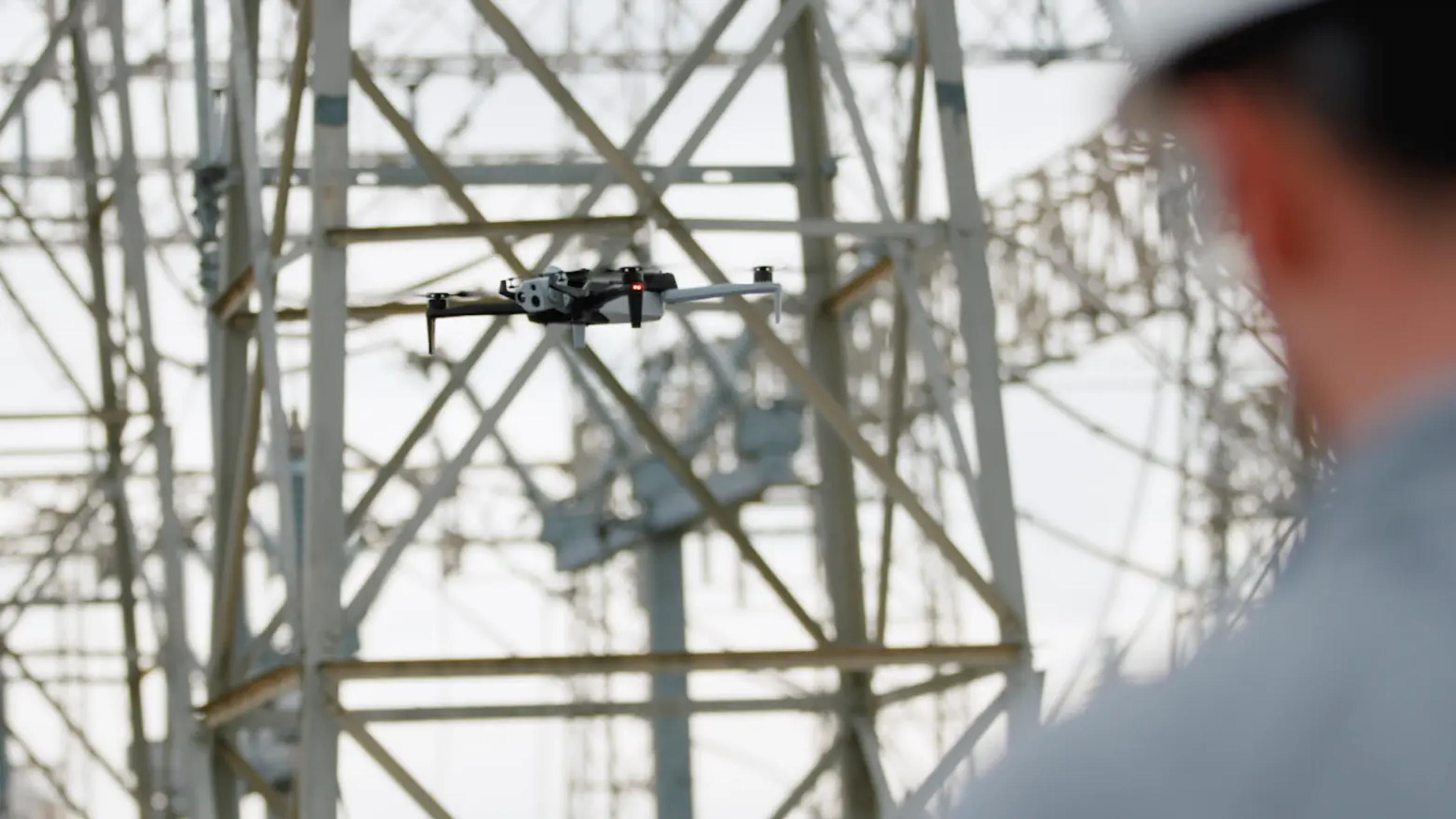 image of Victor Migliore speaking about ComEd's Drone Program