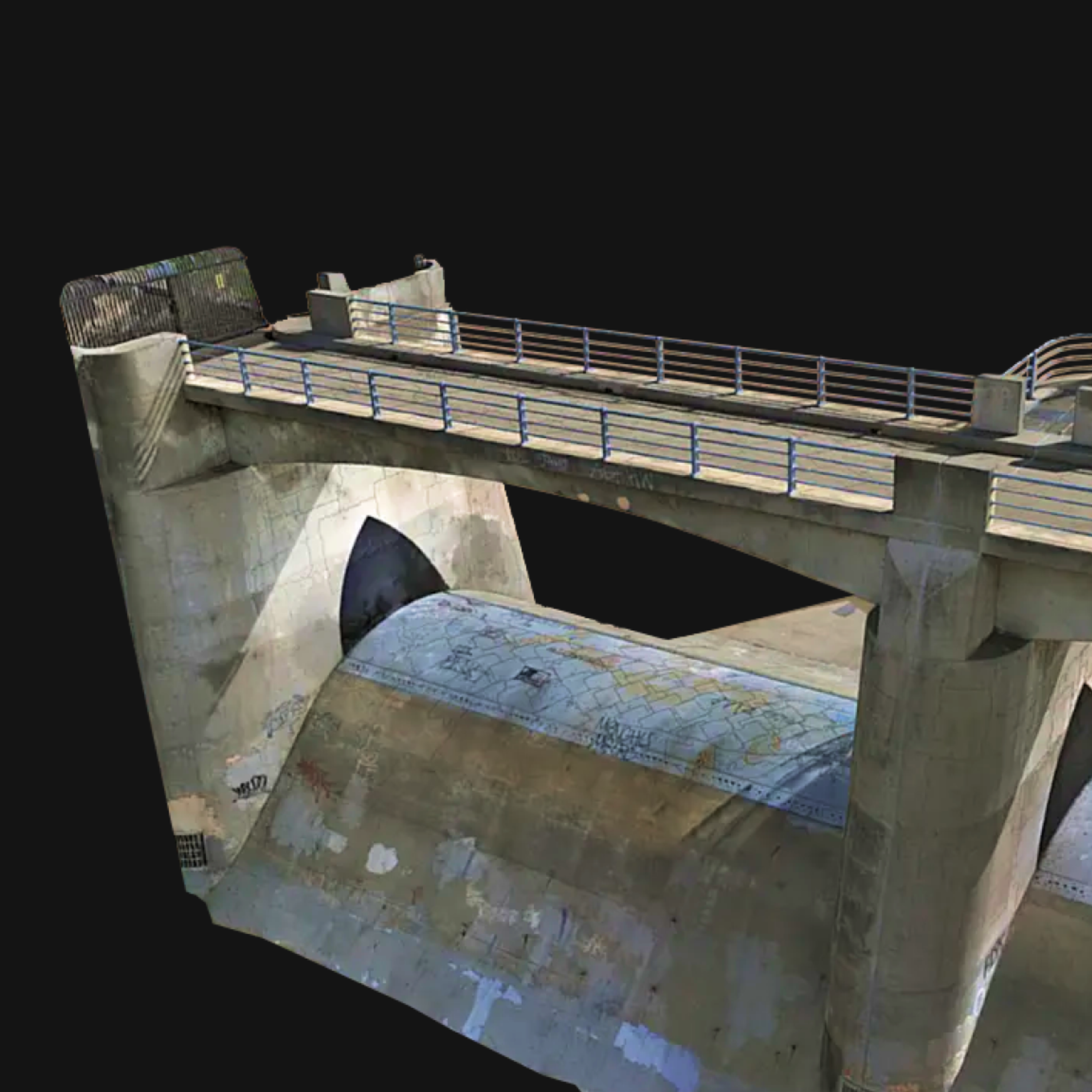 3D scan of bridge