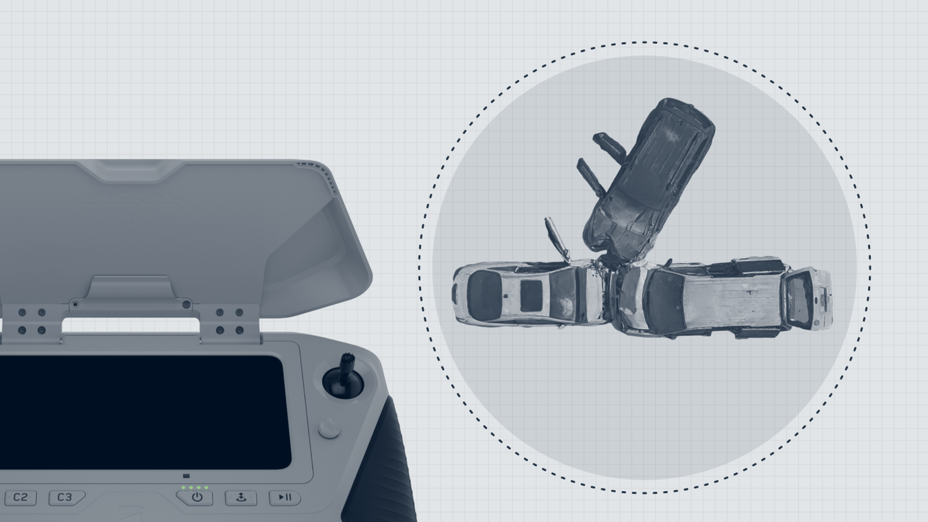 diagram of a car crash