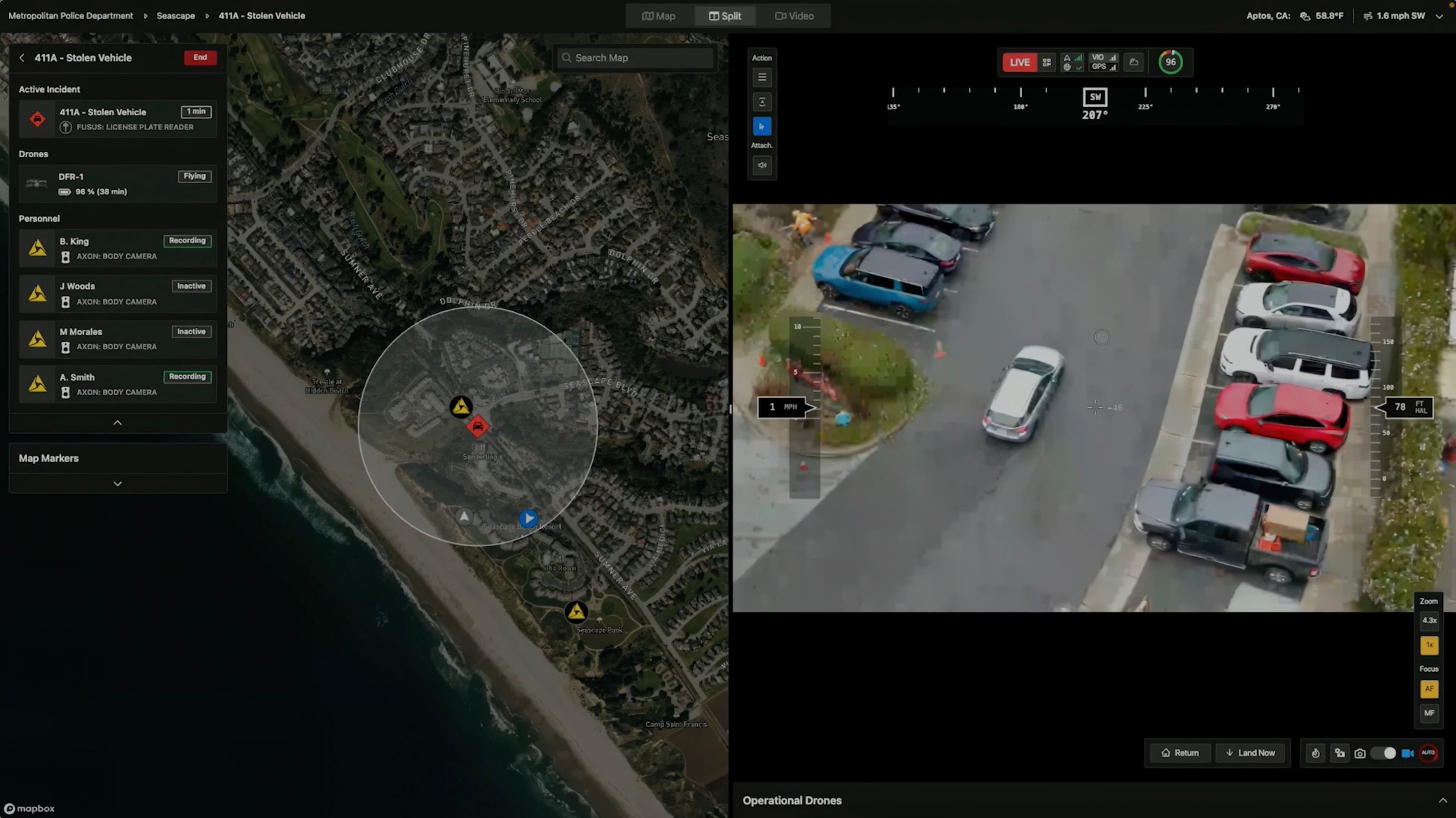 Drone as First Responder DFR Command Demonstration by Skydio CEO Adam Bry 