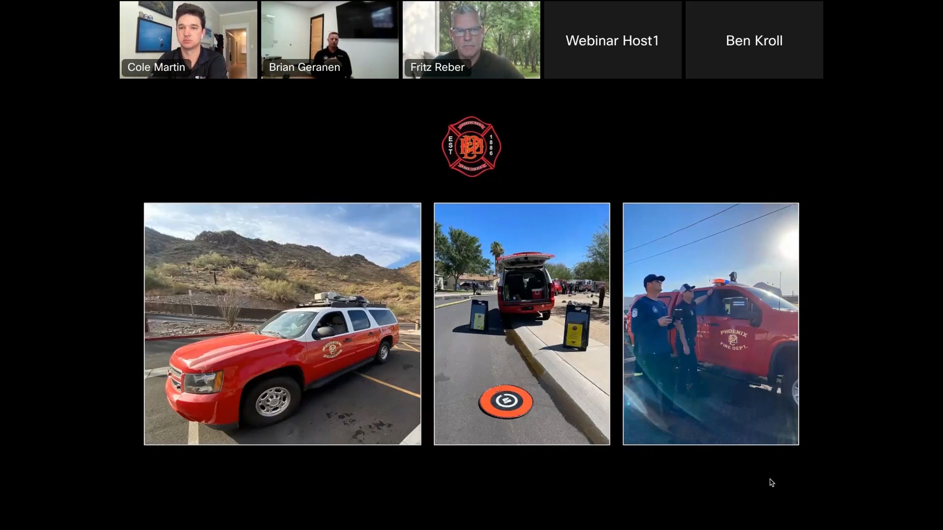 Phoenix Firefighting drones webinar