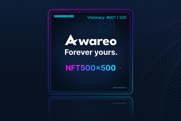 The Awareo 500×500 NFT – Lifetime Access for Generations