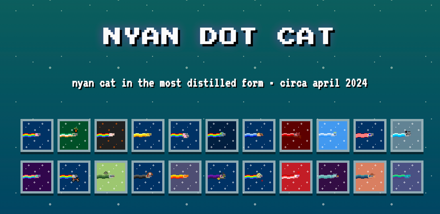 PRGuitarman's Nyan Dot Cat