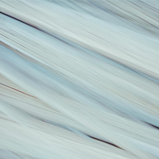 abstract photograph of a white and blue abstract painting