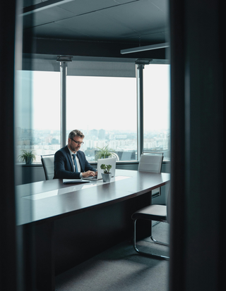 ceo-office-using-a-laptop