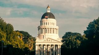 Majestic View of California State Capitol Building