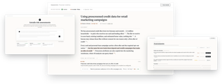 AI-native assessment automation product mockup