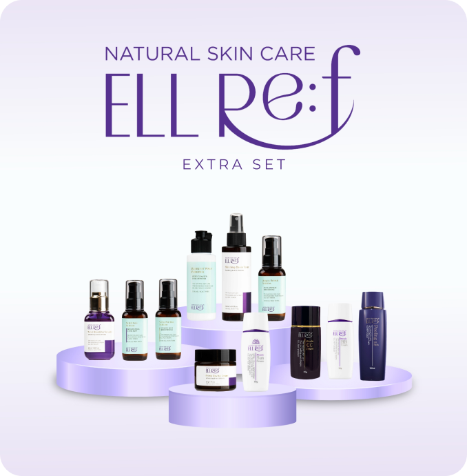 ELL Re:f  Premium Korea Skincare (Extra Set )+ Peeling (Large size)