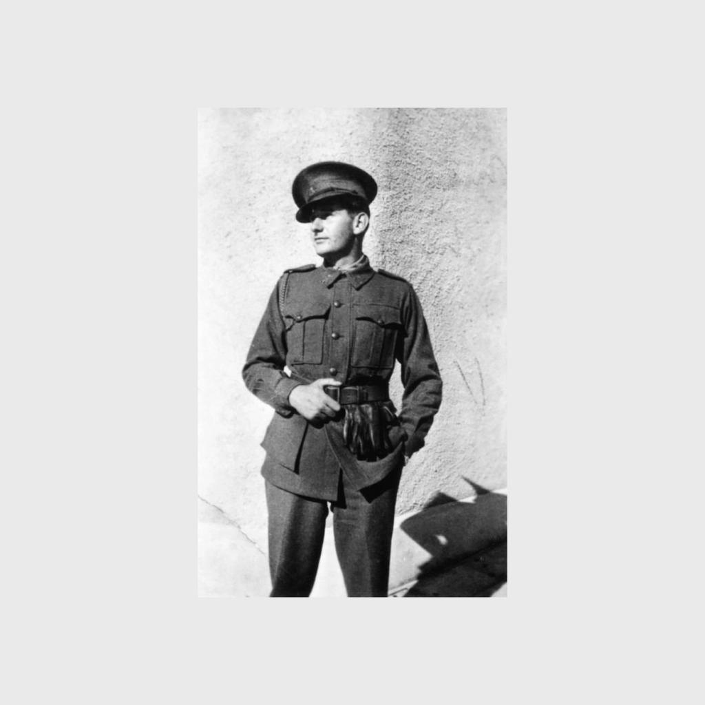 Helmut working as a military driver