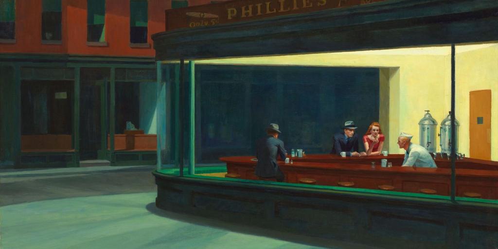 Edward Hopper, Nighthawks, 1942