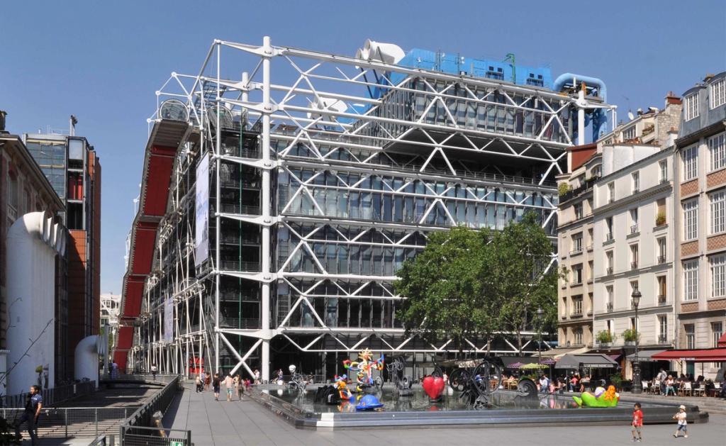 renzo piano, centre pompidou